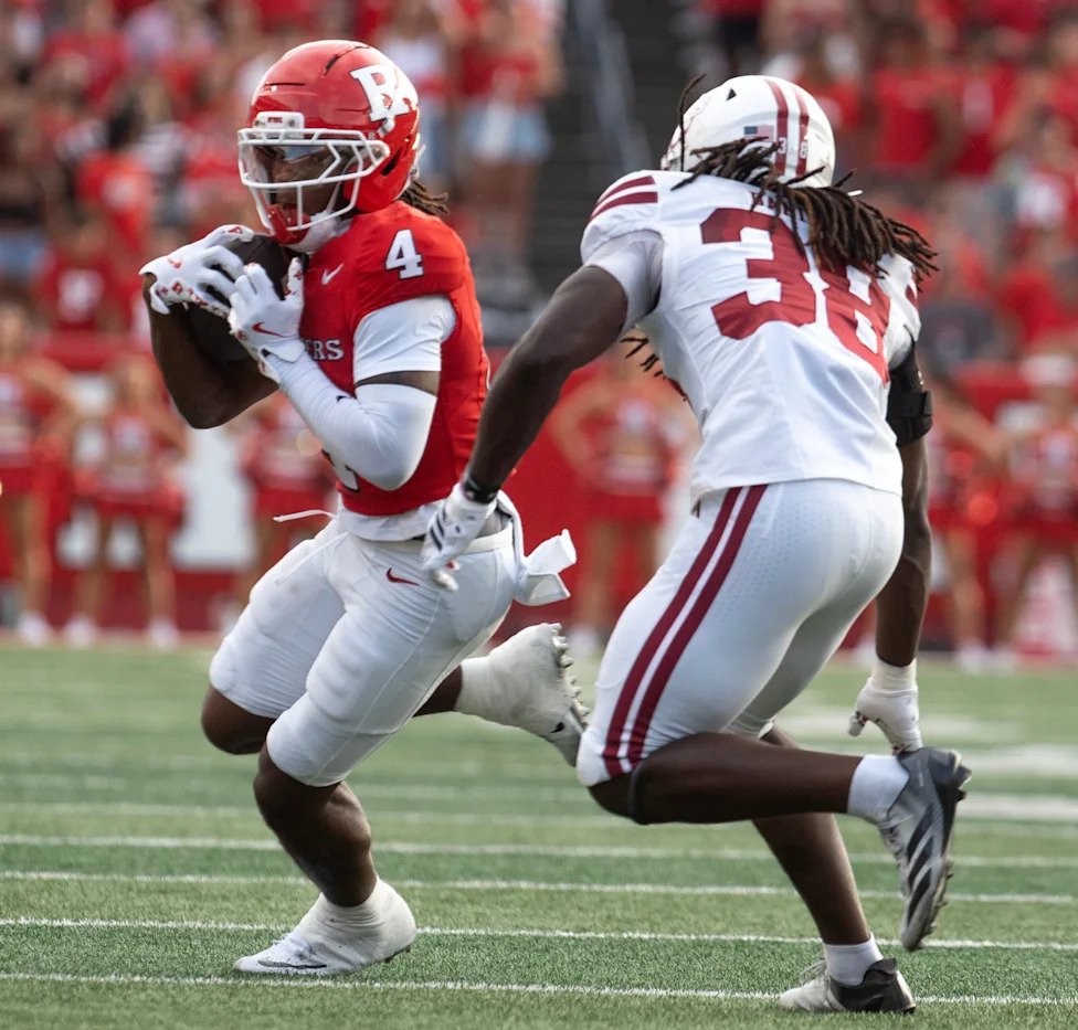 Massachusetts Minutemen at Rutgers Scarlet Knights football in Piscataway, New Jersey on Thursday, September 3, 2026. Rutgers