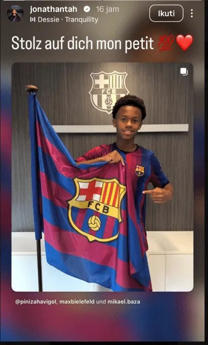 Bayern Munich superstar congratulates 16-year-old relative after joining Barcelona: ‘Proud of you’ (3)