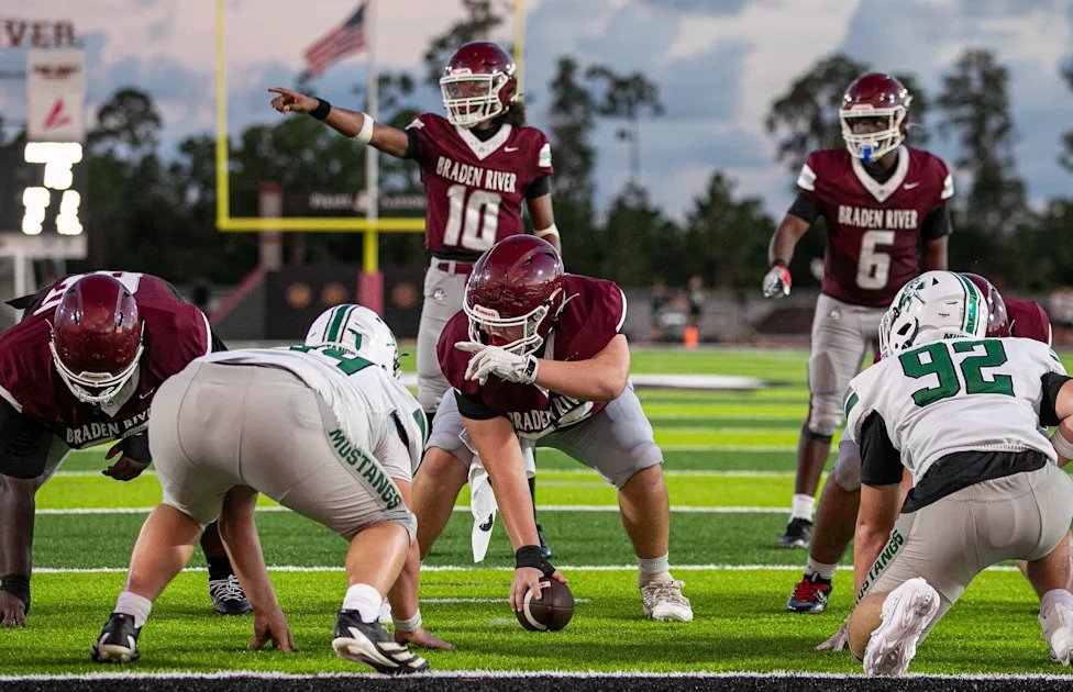 Braden River beat Lakewood Ranch 39-28 in a high school football game played in Bradenton on Friday, Sept. 4, 2026. Braden Ri