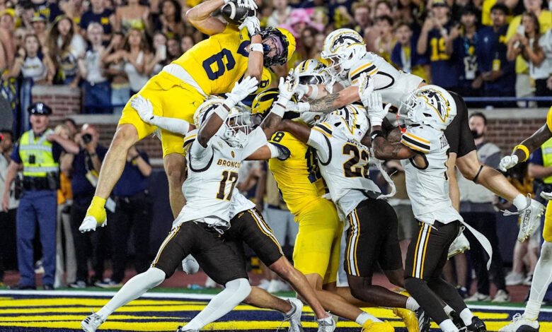 How far Michigan fell, and a new No. 18 in Big Ten football power rankings after Week 1