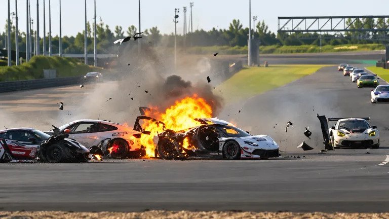 Ollie Millroy Hails Loek Hartog After Terrifying Shanghai Racing Explosion: “I Owe You My Life” Ollie Millroy Hails Loek Hartog After Terrifying Shanghai Racing Explosion: “I Owe You My Life”