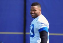 Aaron Donald mum on plans for season opener