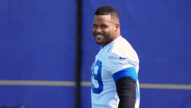 Aaron Donald mum on plans for season opener Aaron Donald mum on plans for season opener