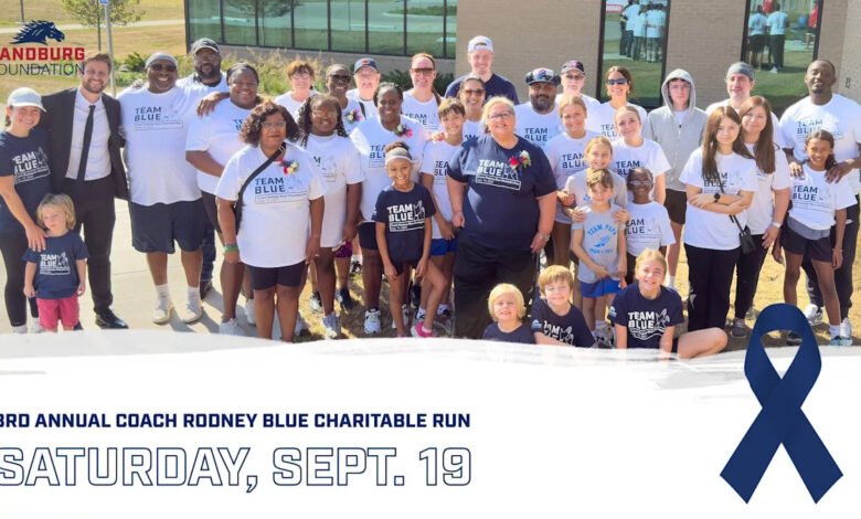 Be a part of the annual run honoring coach Rodney Blue Be a part of the annual run honoring coach Rodney Blue