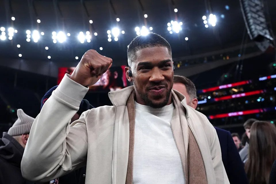 Joshua's contract is for a fight in the UK, claims promoter Eddie Hearn (PA Wire)