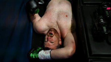 Irish boxer responds to controversial ending to fight on Katie Taylor undercard Irish boxer responds to controversial ending to fight on Katie Taylor undercard