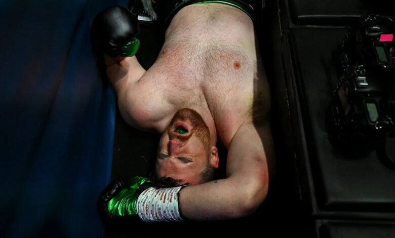 Irish boxer responds to controversial ending to fight on Katie Taylor undercard