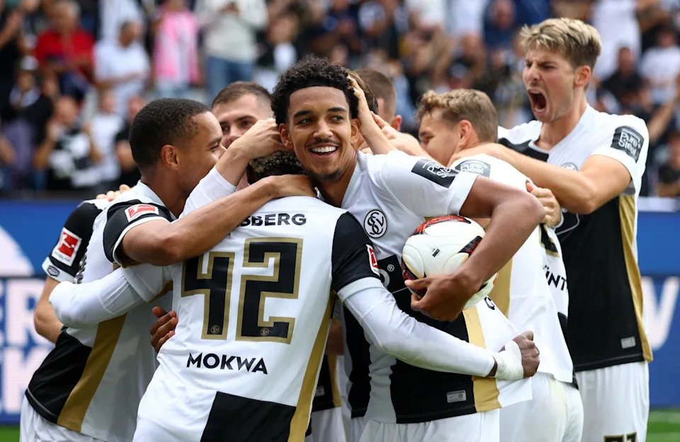 Elversberg are playing in the Bundesliga for the first time in their history (Reuters)