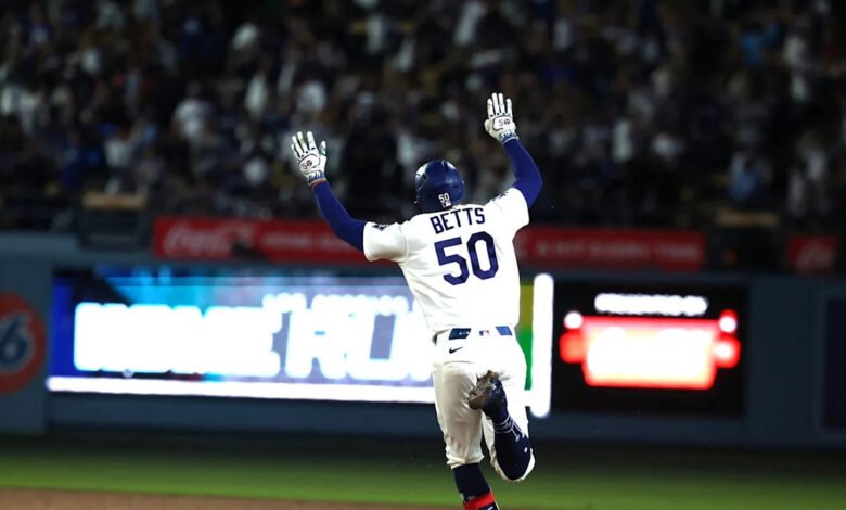 Mookie Betts delivers as Dodgers sweep Nationals Mookie Betts delivers as Dodgers sweep Nationals