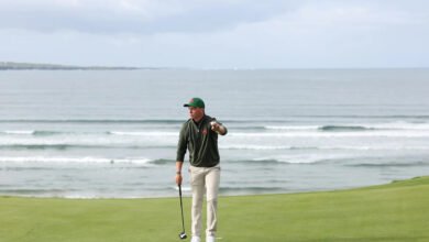 Niall Sheils Donegan makes rare Walker Cup error, then helps GB&I secure crucial point