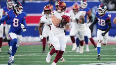 Commanders tight end takes shot at former OC Kliff Kingsbury Commanders tight end takes shot at former OC Kliff Kingsbury