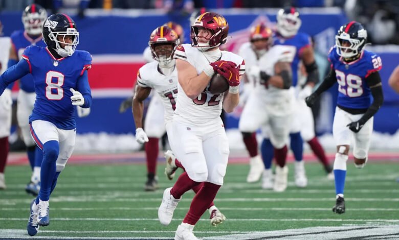 Commanders tight end takes shot at former OC Kliff Kingsbury