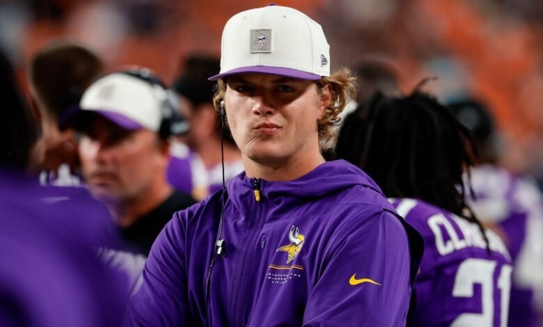 Vikings GM expects McCarthy to be on Week 1 roster, ‘to develop’ Vikings GM expects McCarthy to be on Week 1 roster, ‘to develop’