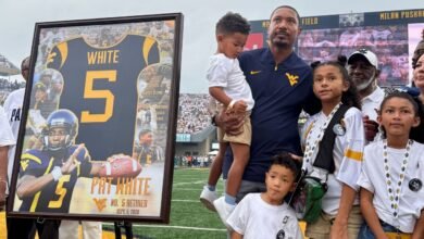 West Virginia retires record