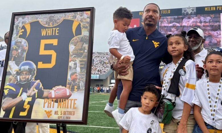 West Virginia retires record