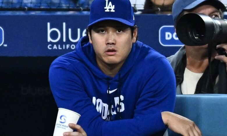 Los Angeles Dodgers hold Shohei Ohtani out of lineup again