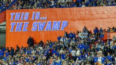 Florida’s ‘gator bait’ cheer, banned in ’20, revived at opener Florida’s ‘gator bait’ cheer, banned in ’20, revived at opener