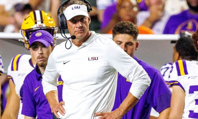 Welcome to the Lane Kiffin Show: Sights and sounds from LSU