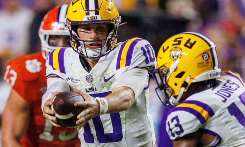Lane Kiffin’s LSU era begins with easy victory over Clemson Lane Kiffin’s LSU era begins with easy victory over Clemson