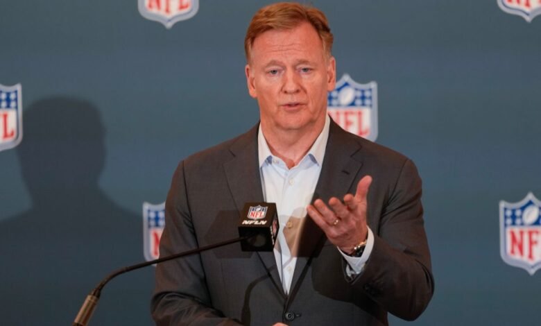 NFL commissioner Roger Goodell agrees to four