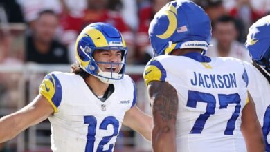 Rams expect Puka Nacua, Alaric Jackson to play vs. 49ers