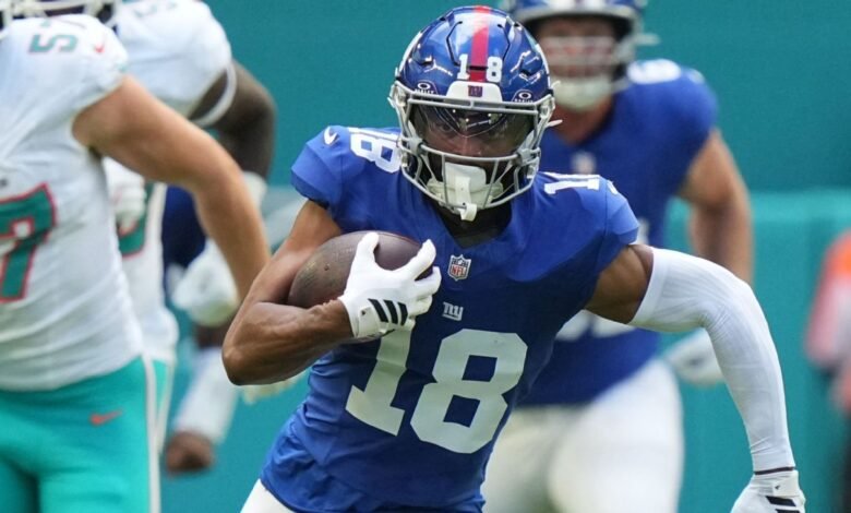 Giants release WR Darius Slayton, team’s longest Giants release WR Darius Slayton, team’s longest