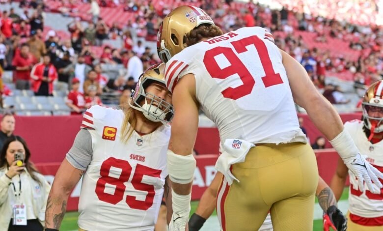 49ers’ Nick Bosa set to face Rams; George Kittle ‘looks good’ 49ers’ Nick Bosa set to face Rams; George Kittle ‘looks good’