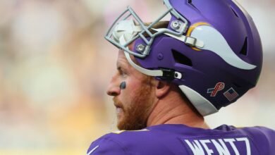 Vikings to start out QB Wentz vs. Bears with Murray nonetheless on the mend