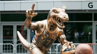 Raptors honor Kyle Lowry with golden ‘GROAT’ statue
