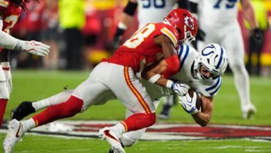 Alec Pierce out weeks; Darius Slayton to affix Colts