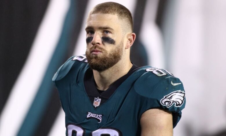 Eagles reuniting with Ertz as Goedert has MCL sprain