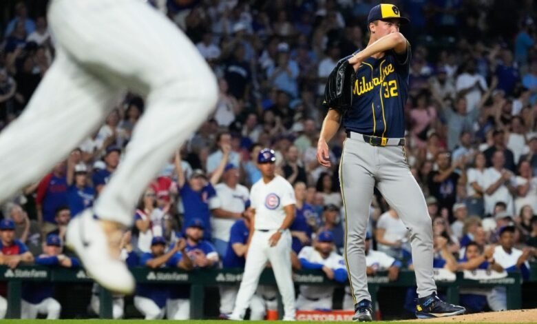 Brewers beat Cubs despite off night from Jacob Misiorowski Brewers beat Cubs despite off night from Jacob Misiorowski