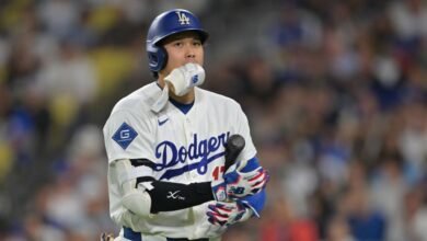 Dodgers’ Roberts says Ohtani ‘visibly’ ailing after 0-for