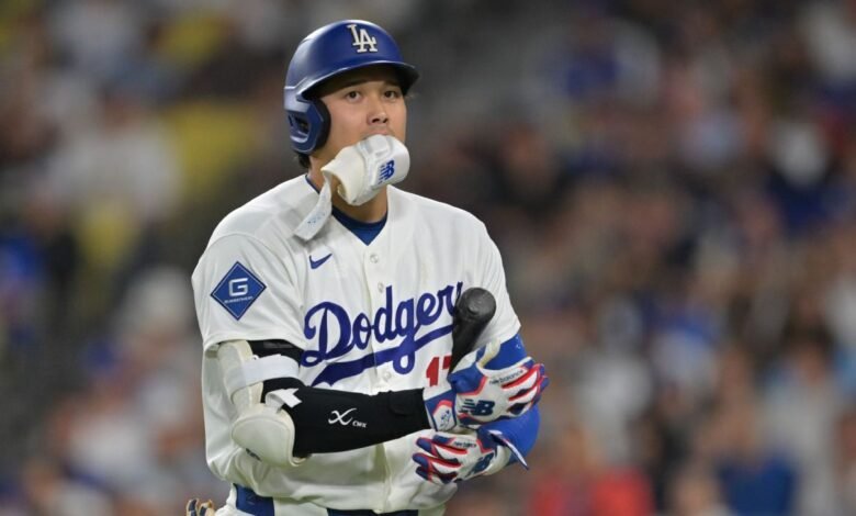Dodgers’ Roberts says Ohtani ‘visibly’ ailing after 0-for Dodgers’ Roberts says Ohtani ‘visibly’ ailing after 0-for