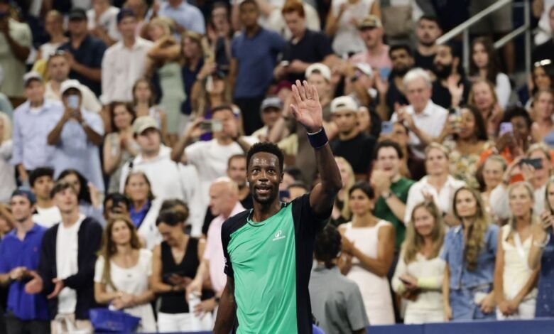 Gael Monfils exits US Open with 2nd Gael Monfils exits US Open with 2nd