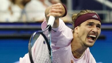 Zverev sweats out another five