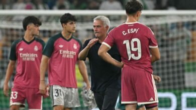 José Mourinho can’t explain shock Real Madrid loss at Betis