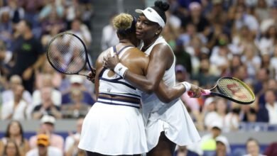 Serena, Venus Williams lose 3rd