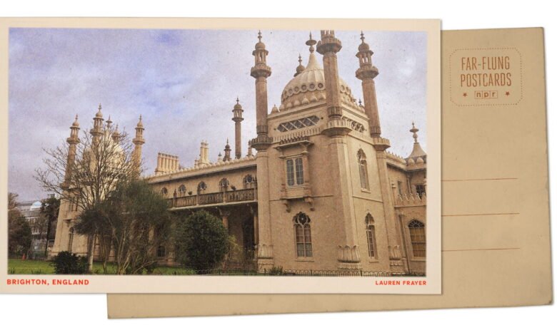 Greetings from the Royal Pavilion, a stunning reminder of India in southern England Greetings from the Royal Pavilion, a stunning reminder of India in southern England