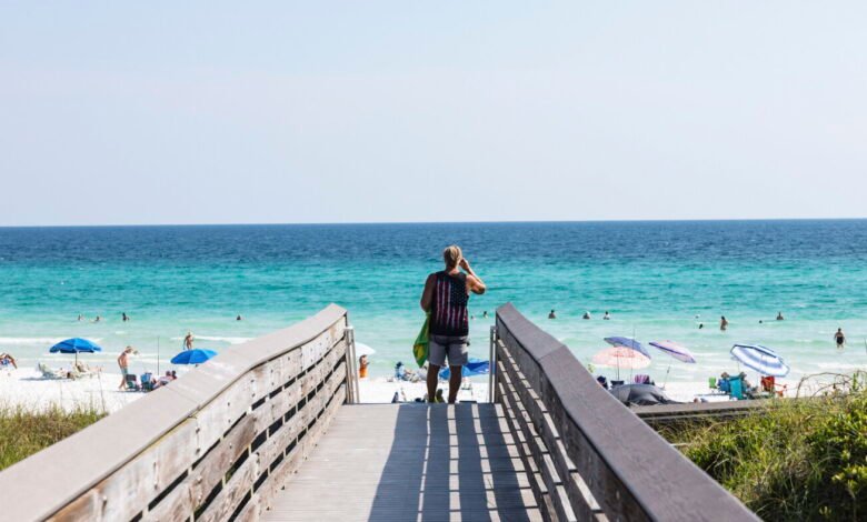 Who owns the beach? A heated battle plays out in the Florida Panhandle Who owns the beach? A heated battle plays out in the Florida Panhandle