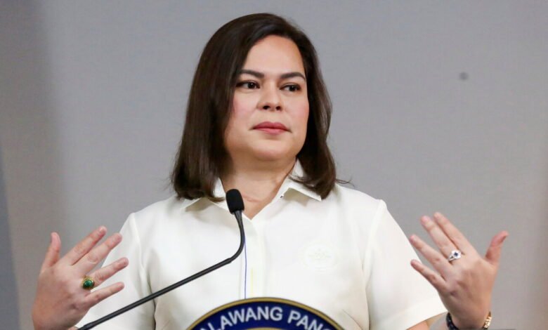 Philippine vice president is ordered arrested for threats against the president Philippine vice president is ordered arrested for threats against the president