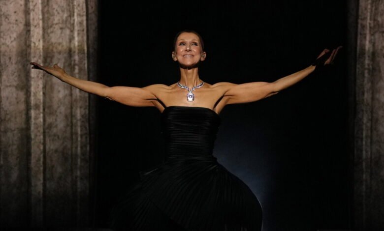 Celine Dion returns to the stage after battling uncommon sickness