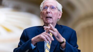 Mitch McConnell returns to Senate after fall that led to an prolonged medical absence