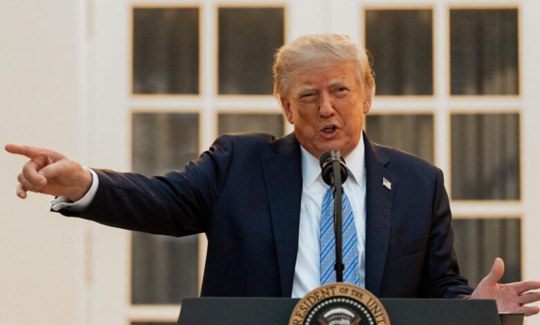 Trump says he’s banning CNN, MS NOW and Politico from the White Home Trump says he’s banning CNN, MS NOW and Politico from the White Home