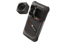 This rugged smartphone’s camera is a removable action cam