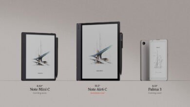The brand new Boox Palma 3 comes with stylus help and an aluminum construct The brand new Boox Palma 3 comes with stylus help and an aluminum construct