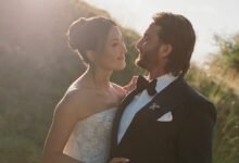 This Artist Bride’s Hand-Painted Danielle Frankel Dress Shaped the Aesthetic of Her Carmel Valley Wedding