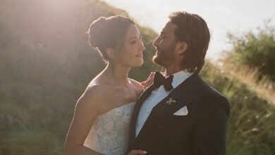 This Artist Bride’s Hand-Painted Danielle Frankel Dress Shaped the Aesthetic of Her Carmel Valley Wedding