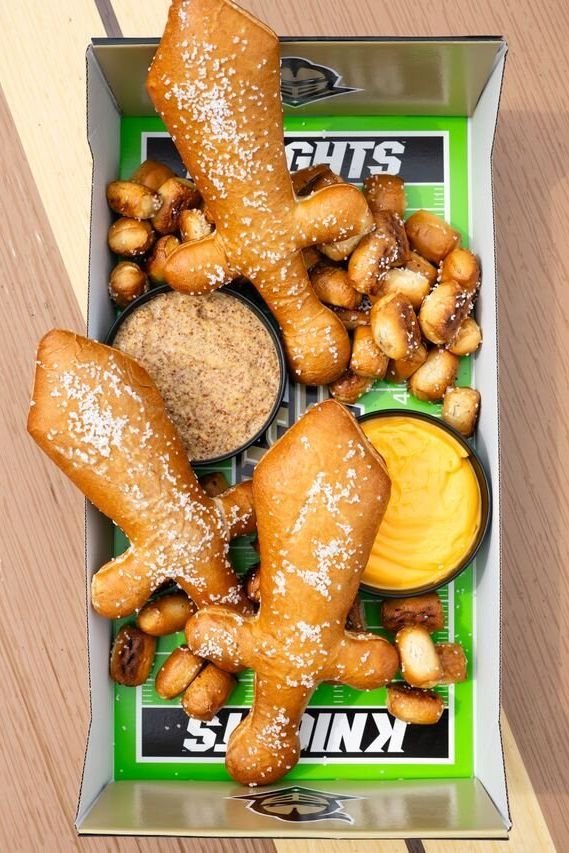 UCF's 'Pretzel Sword' leads new college football foods (2)