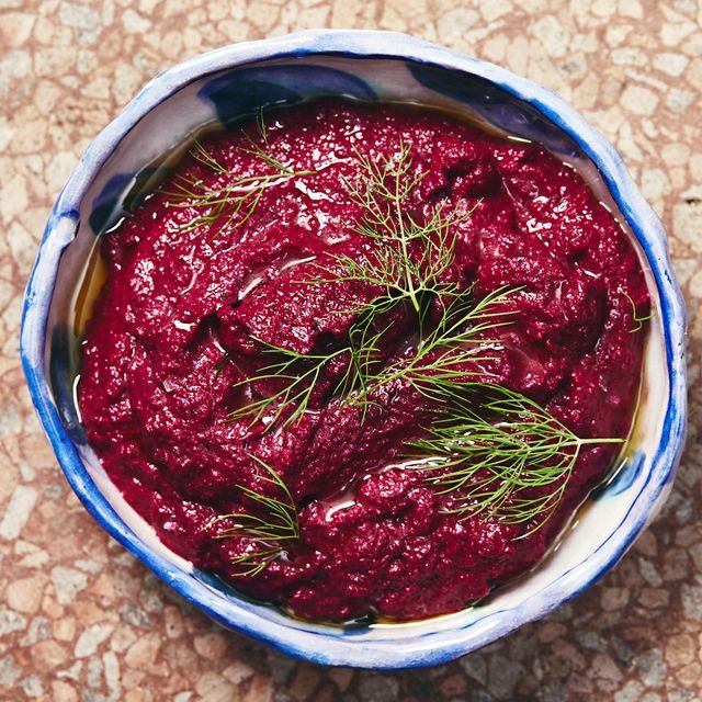 Beet and Hazelnut Dip at Ochre Bakery Detroit MI